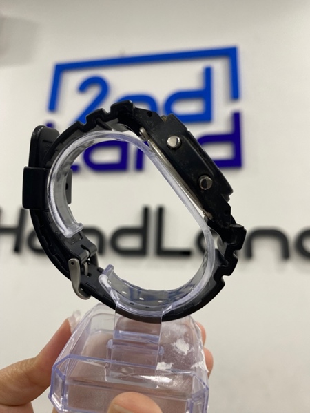 Đồng hồ G-Shock DW-5600BB-1 - Màu đen - Ngoại hình 97% - Kèm Box , vỏ thay 2