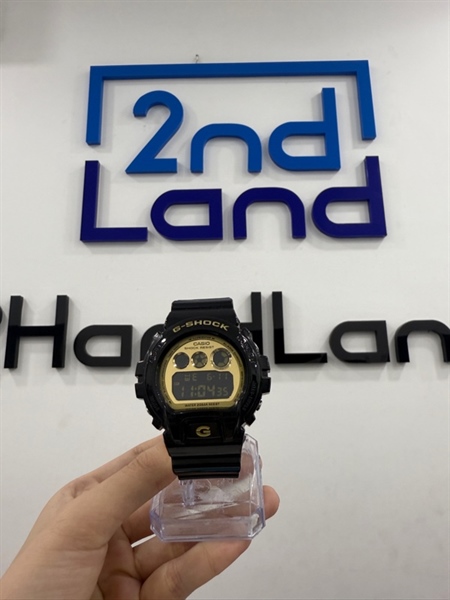 Đồng hồ G-shock DW-6900CB - Màu đen - Ngoại hình 97% - Box 1