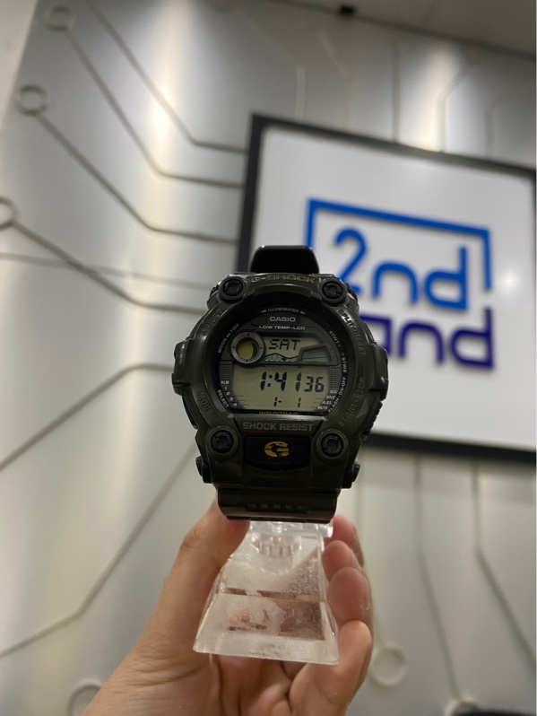 Đồng hồ G-Shock G-7900-1DR - Màu đen - Ngoại hình: 97% - Trầy sườn - Body