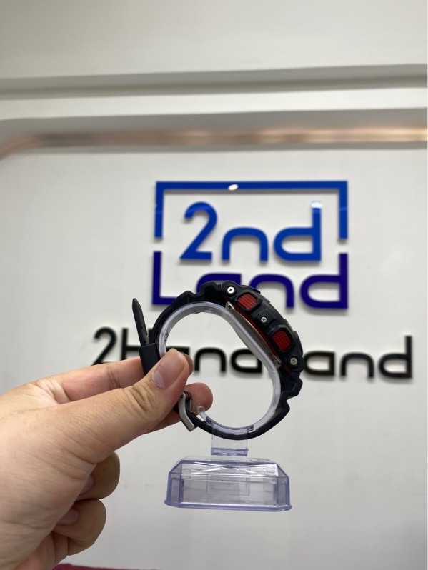 Đồng hồ G-Shock GA-100 - Màu đỏ đen - Ngoại hình 98% - Fullbox