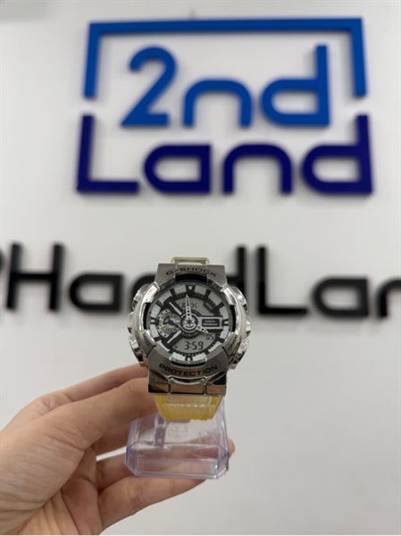 Đồng hồ G-Shock GA-110BW - Màu bạc - Ngoại hình 98% - Đã thay dây - Body