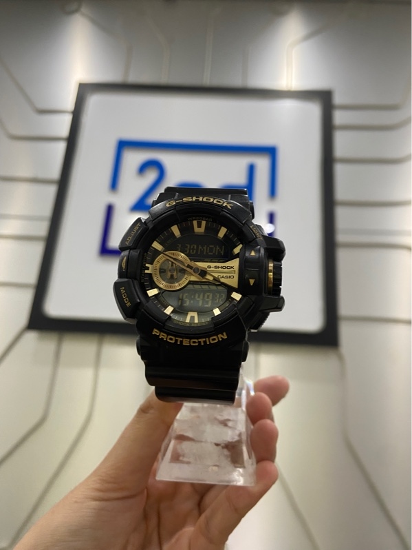 Đồng hồ G-shock GA-400GB - Màu đen - Ngoại hình: 97% - Body