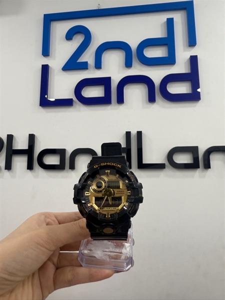 Đồng hồ G-Shock GA-710GB - Màu đen - Ngoại hình 98% - Body