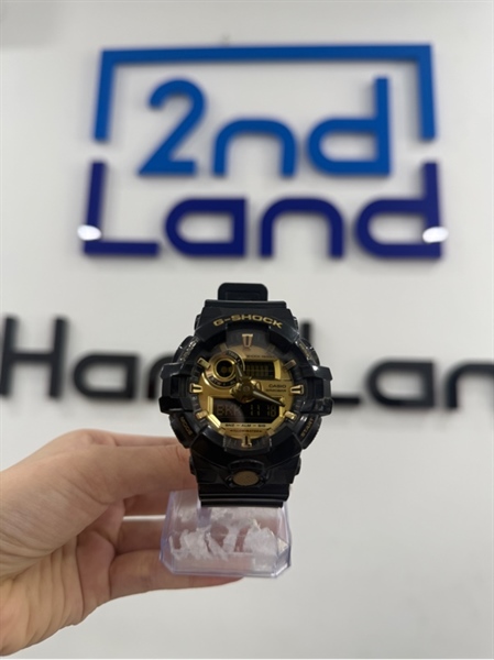 Đồng hồ G-Shock GA-710GB - Màu đen vàng - Ngoại hình 97% - Viền trầy - Body
