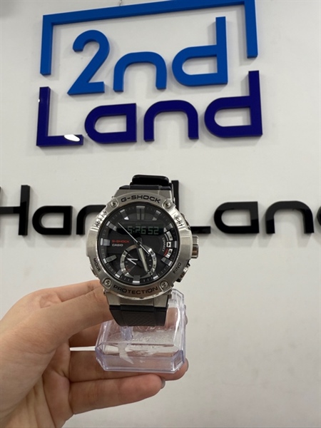Đồng hồ G-Shock GST-B200-1A - Màu bạc dây đen - Ngoại hình 98% - Body