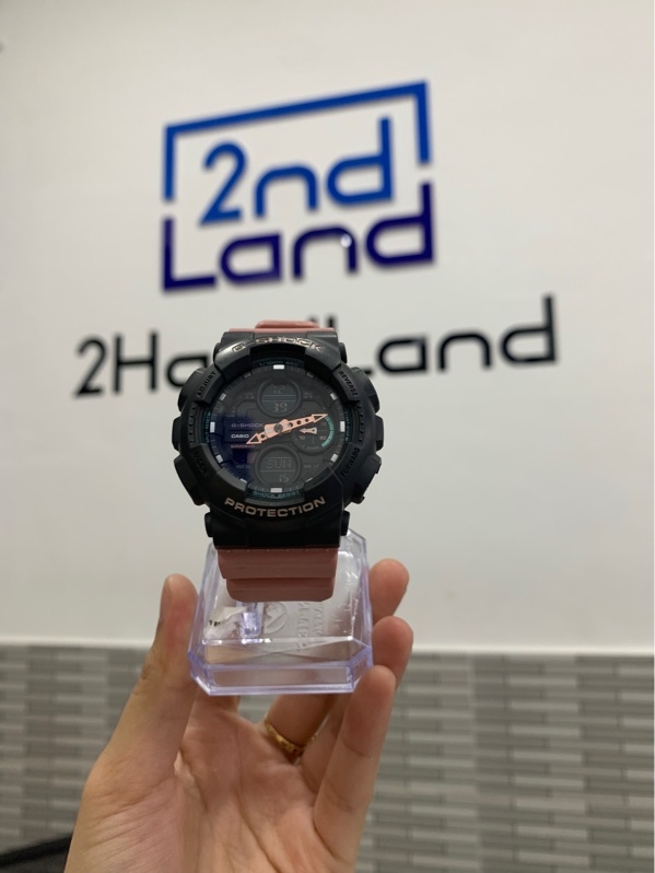 Đồng hồ G-Sock GMA S140 - Màu hồng đen - Ngoại hình: 98% - Mất tiếng - Body