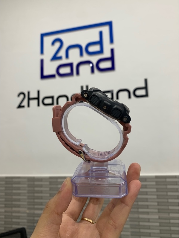 Đồng hồ G-Sock GMA S140 - Màu hồng đen - Ngoại hình: 98% - Mất tiếng - Body