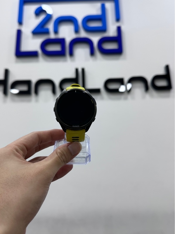 Đồng hồ Garmin 965 Amoled - Màu đen dây màu chanh - Ngoại hình 98% - Fullbox