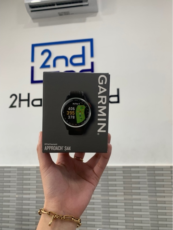 Đồng hồ Garmin approach s44 - Màu đen - Ngoại hình: 98% - Openbox