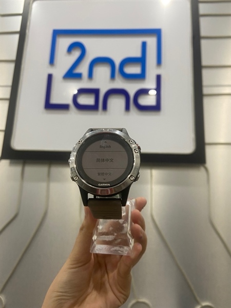 Đồng hồ Garmin Fenix 5 - Màu xám - Ngoại hình: 98% - Kèm sạc