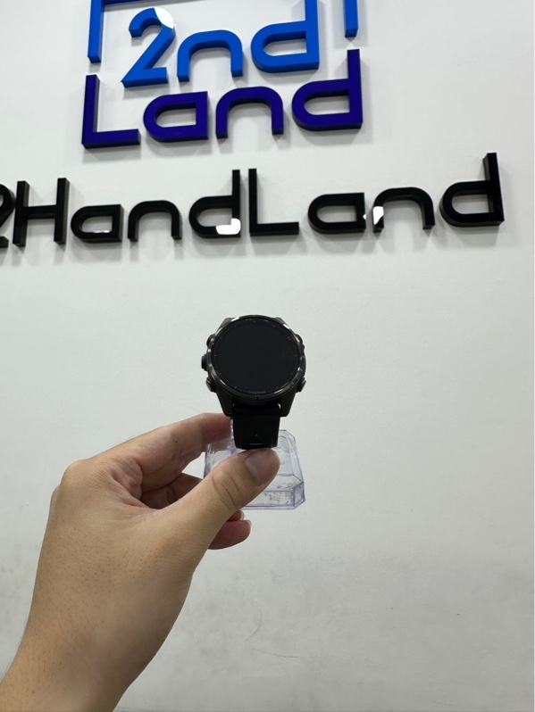 Đồng hồ Garmin Fenix 8 Oled - 43mm - Màu đen - Ngoại hình 98% - Kèm sạc + Box