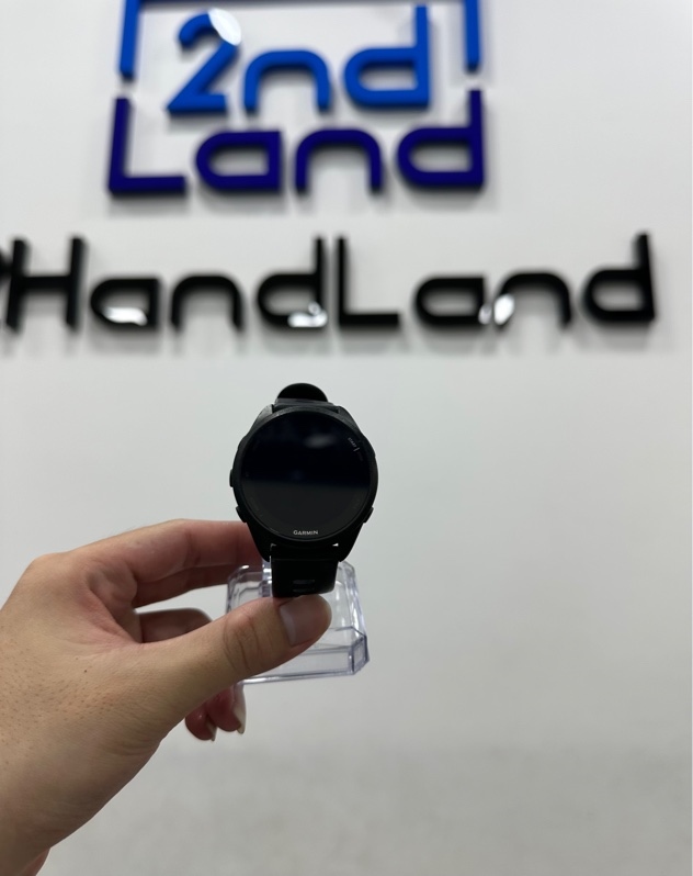 Đồng hồ Garmin Forerunner 165 GPS 2023 - 40mm - Tấm nền Amoled - Màu đen - Ngoại hình 97% - Kèm box + Sạc