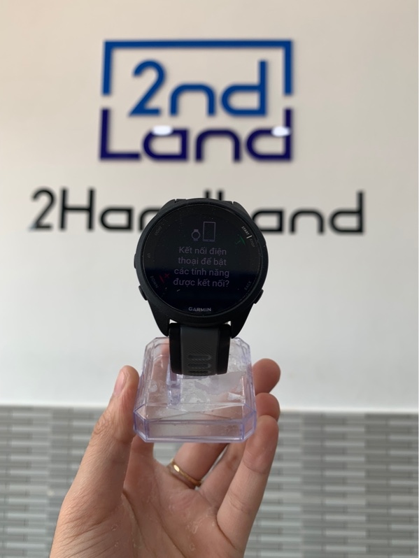 Đồng hồ Garmin Forerunner 165 - Màu đen - Ngoại hình: 98.5% - Fullbox - Còn BHH