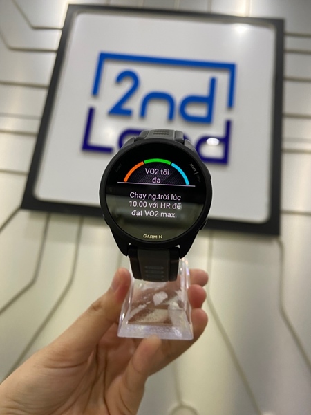 Đồng hồ Garmin Forerunner 165 - Màu đen - Ngoại hình: 98% - FullBox 1