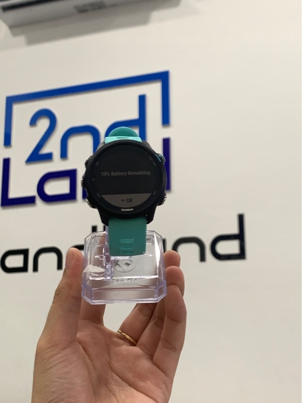 Đồng hồ Garmin forerunner 245 music - Gps - Màu đen -Ngoại hình: 98% - Kèm sạc