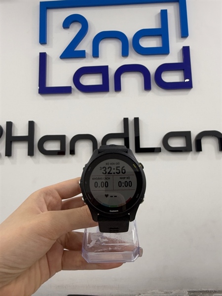 Đồng hồ Garmin Forerunner 255 Music - Màu đen - Ngoại hình 98% - Kèm sạc