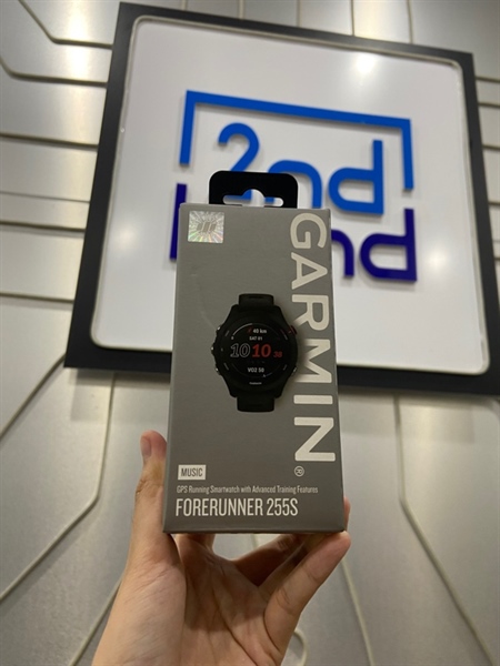 Đồng hồ Garmin Forerunner 255S Music - Màu đen - Ngoại hình: 98% - FullBox