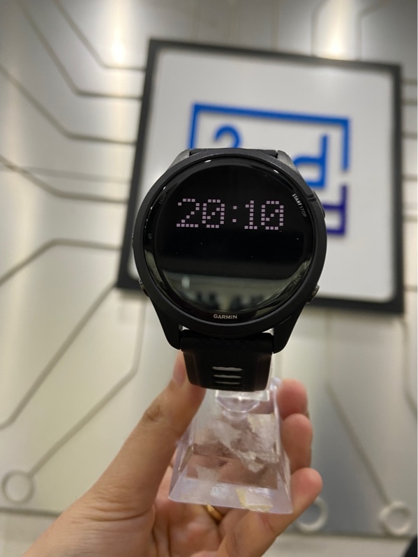 Đồng hồ Garmin Forerunner 265 - Màu đen - Ngoại hình: 98% - Kèm box + sạc