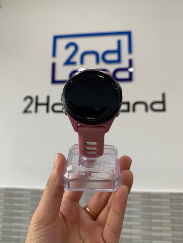Đồng hồ Garmin Forerunner 265S - GPS -Màu hồng - Ngoại hình: 98% - Màn trầy - Fullbox