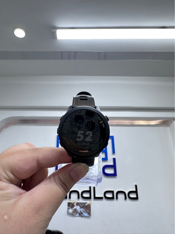 Đồng hồ Garmin Forerunner 55 - Màu đen - Ngoại hình 97% - Kèm box, sạc