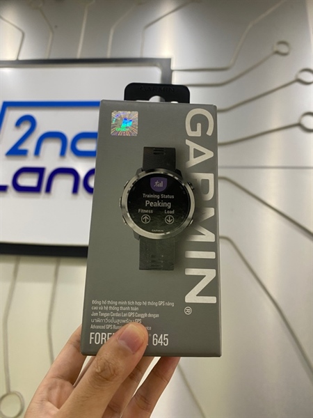 Đồng hồ Garmin Forerunner 645 - Màu đen - Ngoại hình: 98% - FullBox