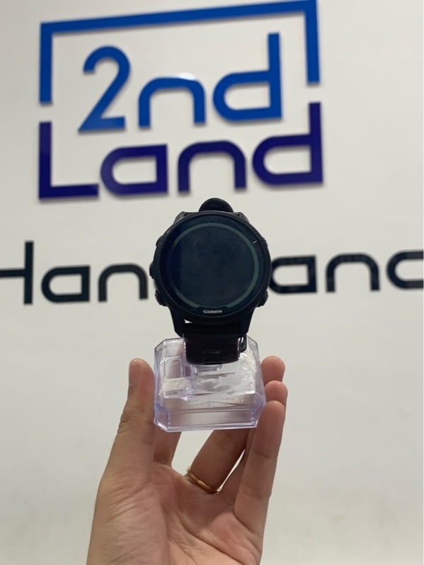 Đồng hồ Garmin forerunner 955 solar - GPS - Màu đen - Ngoại hình: 97% - Màn trầy - Body