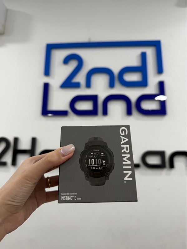 Đồng hồ Garmin Instinct E - 40mm - GPS - Màu đen - Ngoại hình 98% - có tiếng Việt - Fullbox