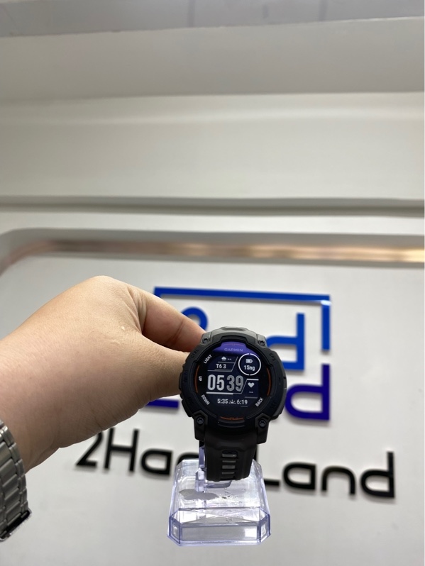 Đồng hồ Garmin Instinct E - 45mm - Màu xám mặt đen - Ngoại hình 98% - Kèm sạc, box