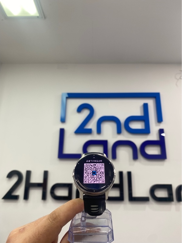 Đồng hồ Garmin Venu 3 - 45mm - Màu trắng - Ngoại hình: 97% - Xước kính, sườn, lưng - Kèm sạc