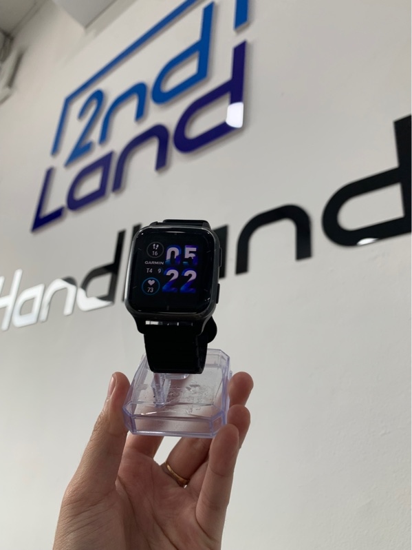 Đồng hồ Garmin Venu SQ 2 Music - Màu đen - Ngoại hình: 97% - Kèm sạc