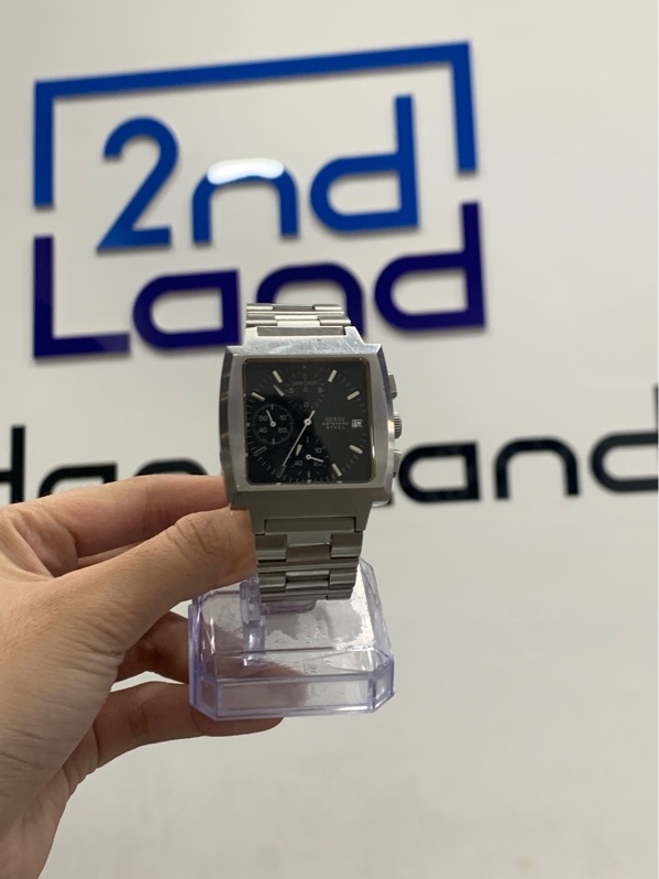 Đồng hồ Guess Waterpro Chronograph - Màu bạc - Ngoại hình: 97% - Cấn dây, trầy kính , cấn góc - Body