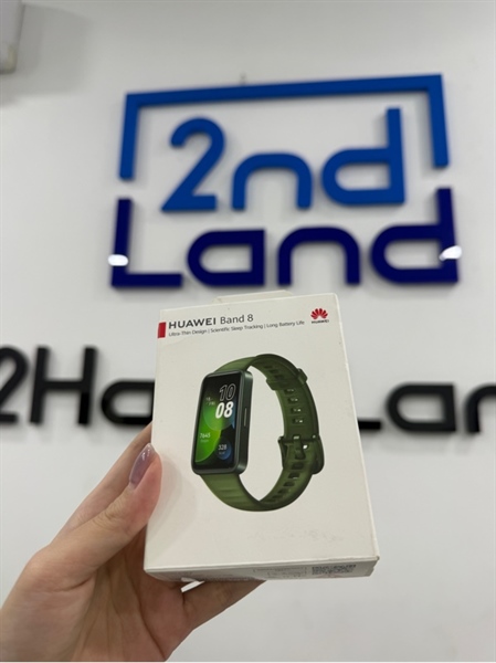 Đồng hồ Huawei band 8 - Model ASK-B19 - Màu xanh lá - Ngoại hình 98% - Kèm Box , sạc