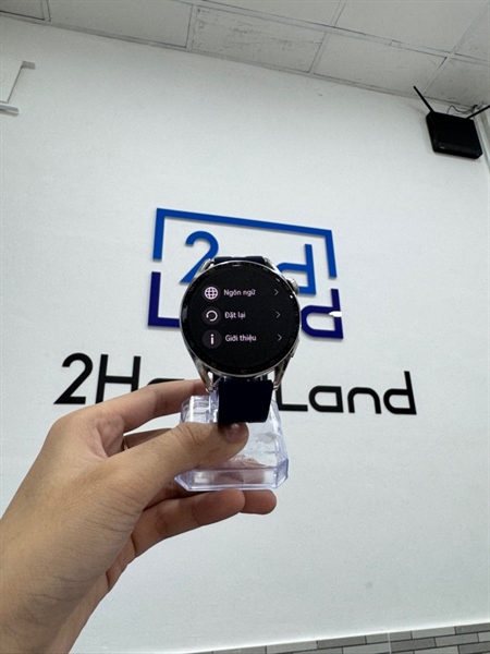 Đồng hồ Huawei GT3 - 46mm - Màu bạc - Ngoại hình 97% - Màn xước 1 đường - Kèm sạc linh kiện