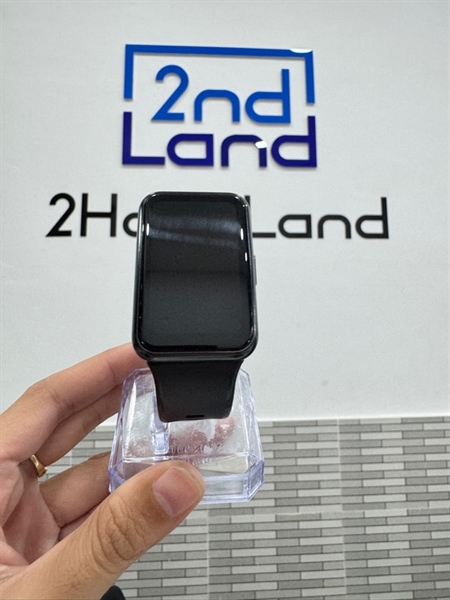 Đồng hồ Huawei Watch Fit 1 - Màu đen - Ngoại hình: 97% - Màn xước mèo - Body, kèm sạc