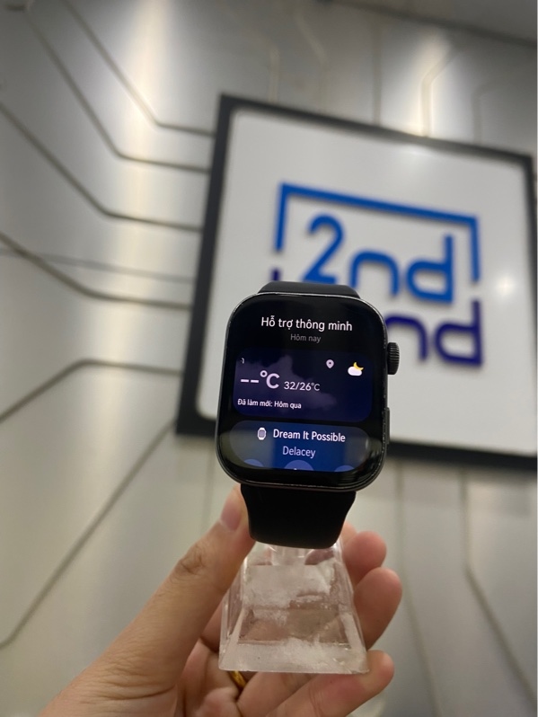 Đồng hồ Huawei Watch Fit 3 BA1 - Màu đen - Ngoại hình: 97% - Mặt kính xước nhiều , mặt sau trầy, viền trầy - Kèm dây sạc