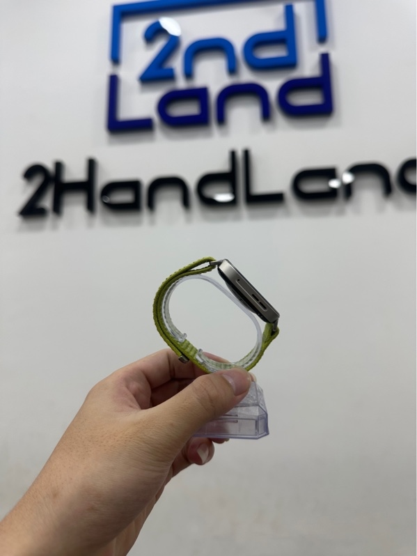 Đồng hồ Huawei Watch Fit 4 Pro - 44.5mm - Model: SYA-B29 - Màu bạc dây nylong xanh lá - Ngoại hình 98% - Fullbox