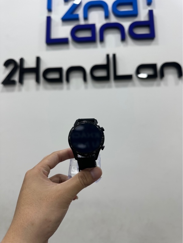 Đồng hồ Huawei Watch GT 2-505 - 44mm - Model: LTN-B19 - Màu đen - Ngoại hình 97% - Màn trầy - Kèm củ sạc