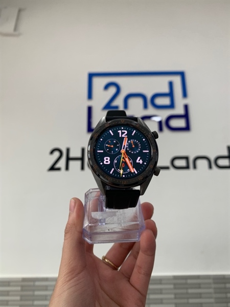 Đồng hồ Huawei Watch GT - 46mm - Màu đen - Ngoại hình: 98% - Màn lưu ảnh - Box + sạc