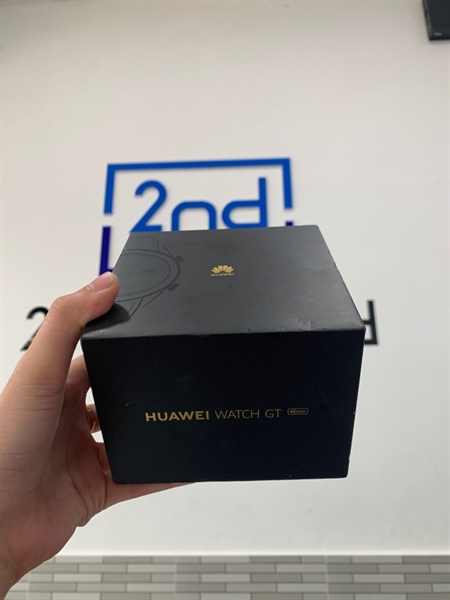 Đồng hồ Huawei Watch GT - 46mm - Màu đen - Ngoại hình: 98% - Màn lưu ảnh - Box + sạc 3
