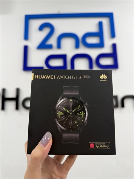 Đồng hồ Huawei Watch GT3 - 46mm - Màu đen - Ngoại hình 98% - FullBox