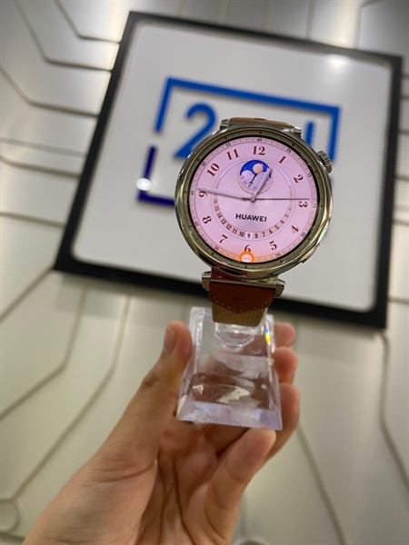 Đồng hồ Huawei Watch GT5/41mm - Màu bạc - Dây vải ố - Ngoại hình: 98% - Body - Kèm sạc