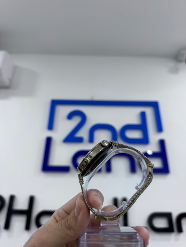 Đồng hồ Huawei Watch GT5 - 46mm - Màu vàng - Ngoại hình 97% - Mặt kính xước rõ, Mặt sau trầy, Viền và dây trầy - Fullbox