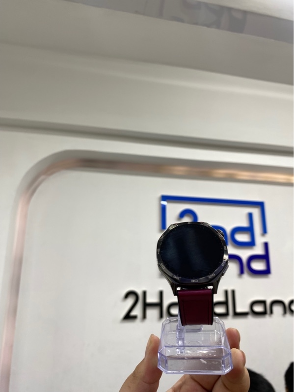 Đồng hồ Huawei Watch GT5 - 46mm - Màu xám đen - Ngoại hình 97.5% - Dây đã thay - Kèm box, sạc, dây zin báo