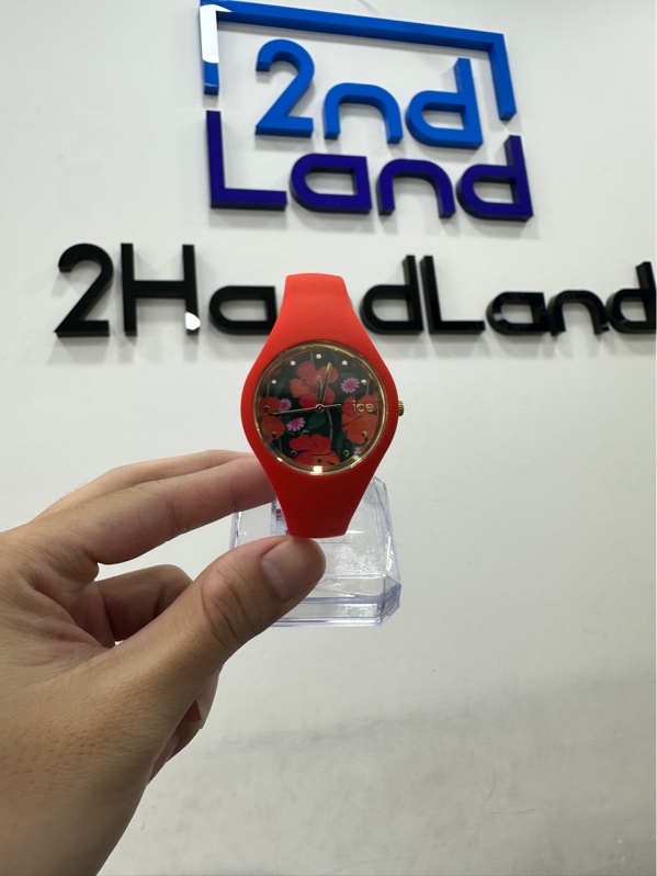 Đồng hồ Ice-Watch - ICE flower Floral passion - 34mm - Màu cam - Ngoại hình 97% - Body