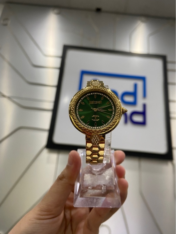 Đồng Hồ Just Cavalli Nữ JC1L205M0065 - 34mm - Dây kim loại - Màu vàng - Ngoại hình: 98% - Kèm Box