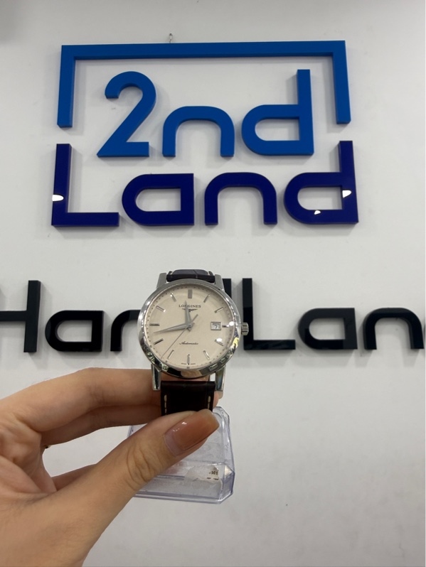 Đồng hồ Longines Heritage 1832 L4.825.4.92.2 - Màu bạc - Ngoại hình 98% - Kèm Box