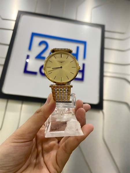 Đồng Hồ Longines Quartz L4.709.2 - 24mm - Màu vàng gold - Ngoại hình: 97% - Body