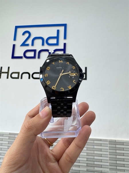 Đồng hồ Marc Jacobs Harry Slim - Màu đen - Ngoại hình 98% - Kèm box
