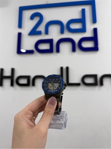 Đồng hồ Maserati Sfida Blue Dial R8823140001 - Màu bạc - Ngoại hình 97% - Viền trầy xước nhẹ - Body