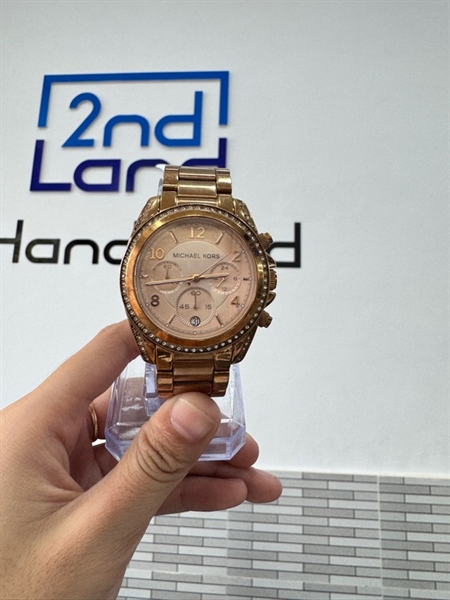 Đồng hồ Michael Kors Blair MK 5263 - Màu vàng - Ngoại hình 98% - Trầy xước - Box